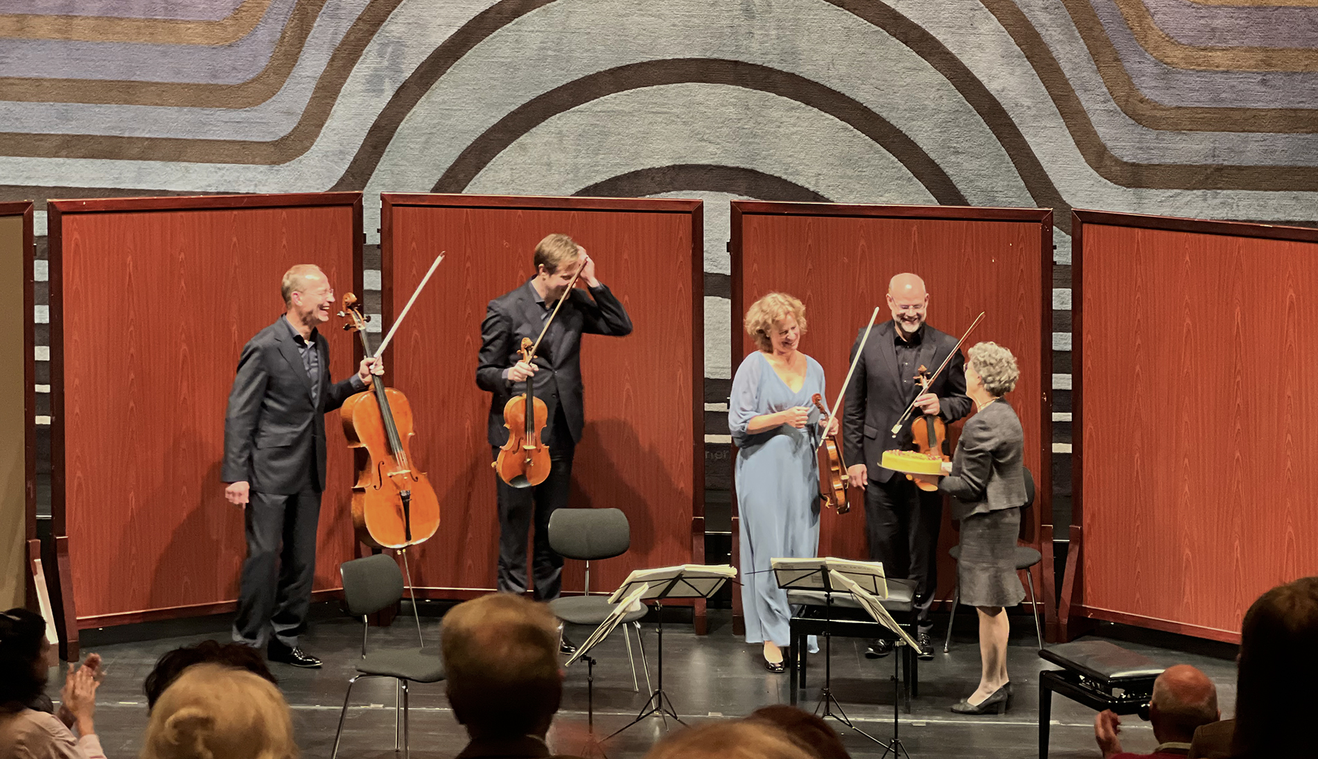 Das Mandelring Quartett feierte seinen 40.!